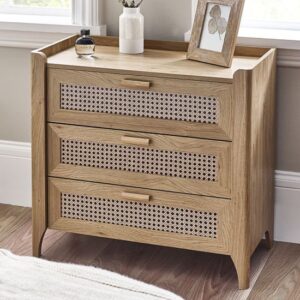 Sumter Wooden Chest Of 3 Drawers In Oak
