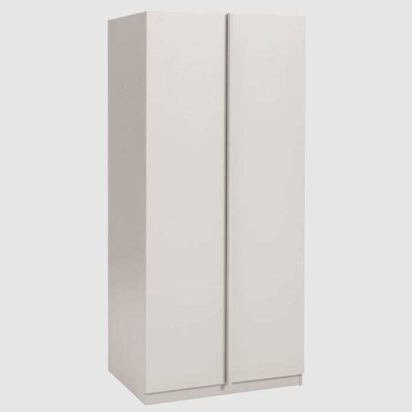 Albany Wooden Wardrobe With 2 Doors In Stone